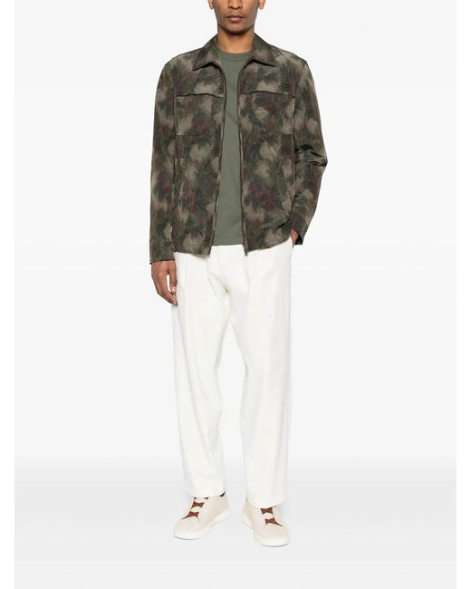 Herno Green Outerwear for men