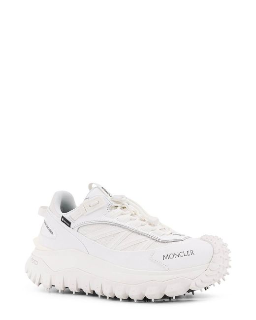 Moncler White Sneakers Trailgrip Gtx