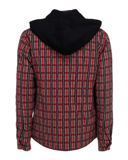 Off-White c/o Virgil Abloh Red Patterned Jacket for men