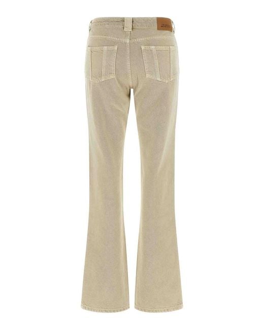 Isabel Marant Natural Jaylis Jeans