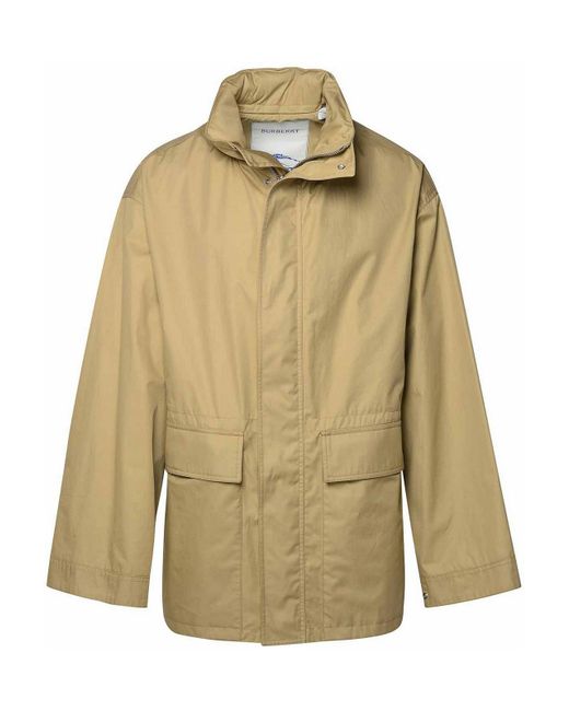 Burberry Natural Cotton Parka for men