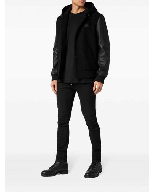 Philipp Plein Black Jacket for men