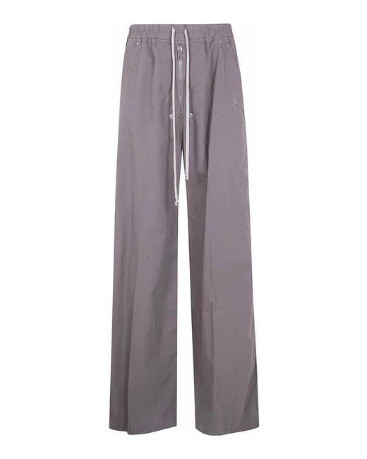 Rick Owens Purple Geth Belas Trousers for men