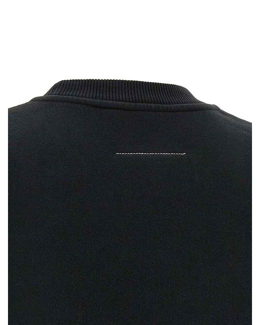 MM6 by Maison Margiela Black Sweatshirt