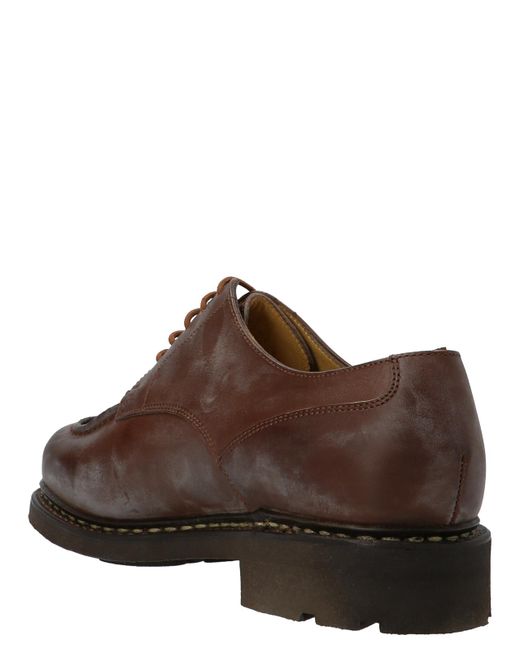 Paraboot Chambord Derby Shoes in Brown for Men | Lyst