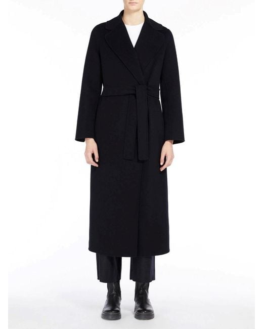 Max Mara Black Poldo Coat