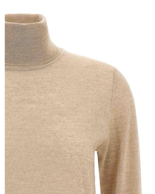Golden Goose Deluxe Brand Natural Dilara Turtleneck Sweater