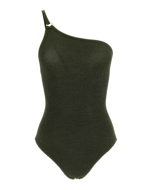 Hunza G Green Clara' One-Piece Swimsuit