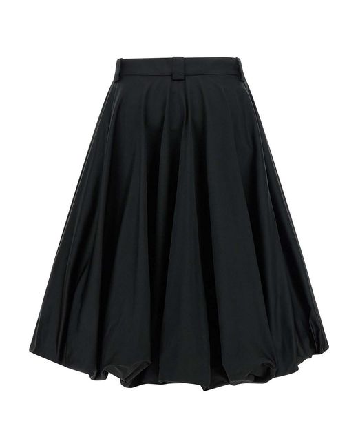 Balenciaga Black 'Balloon' Bermuda Shorts