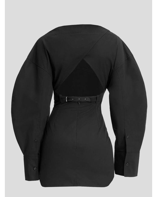 Jacquemus Black Dress Casaco