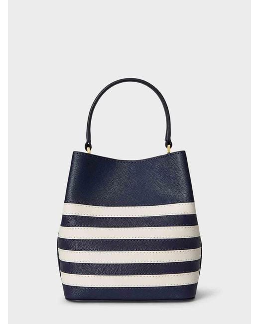 Ralph Lauren Blue Reese Sm Bkt-Bucket Bag-Small-Piecd