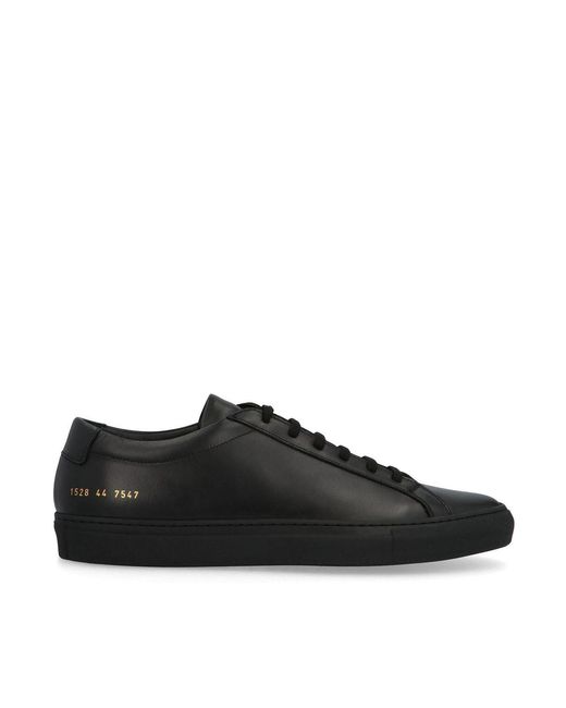 Common Projects Black Achilles Sneakers for men