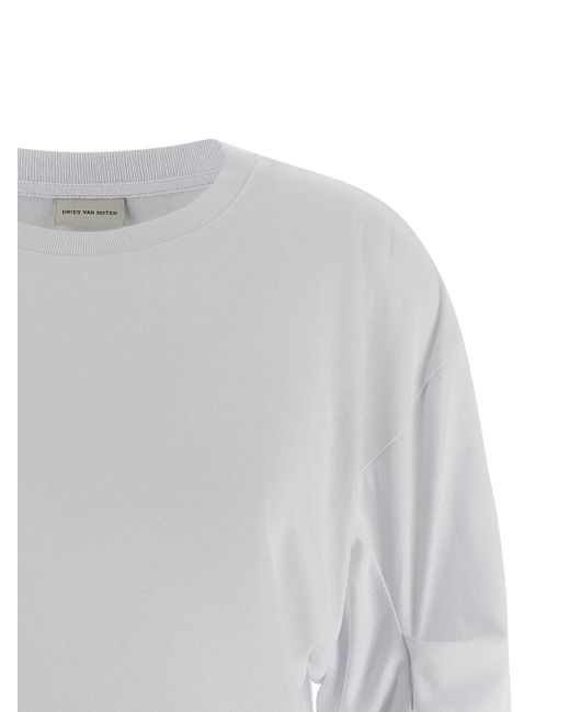 Dries Van Noten White Heynas T-Shirt