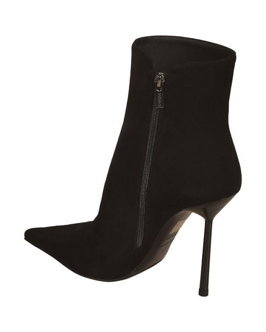 Le Silla Black Ankle Boots