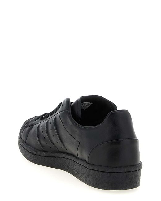 Y-3 Black Superstar Sneakers for men