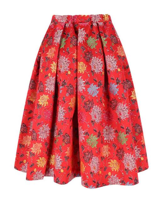 Comme des Garçons Flared Midi Skirt