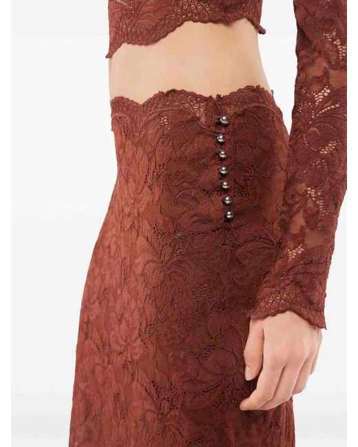 Rabanne Brown Skirt