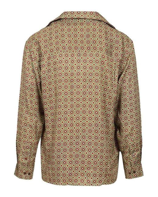 Drole de Monsieur Brown Chemise Geometric for men