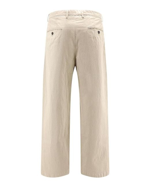Massimo Osti Studio Natural Cotton Blend Trousers for men