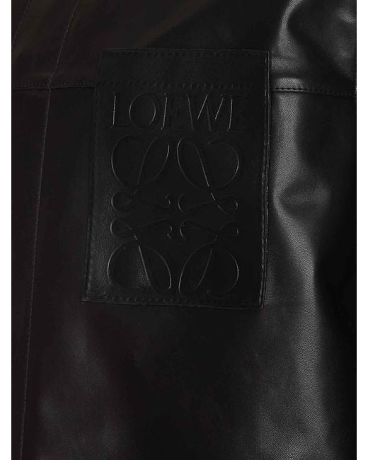 Loewe Black Overshirt Jacket for men