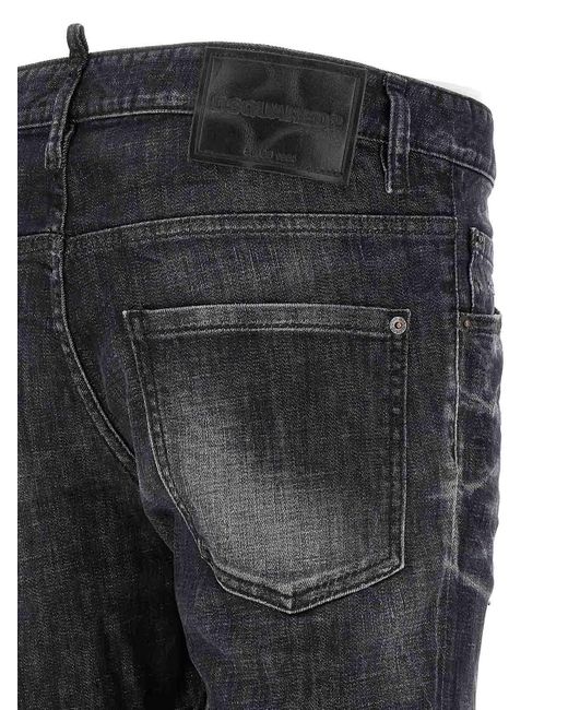 DSquared² Black Skater Jeans for men