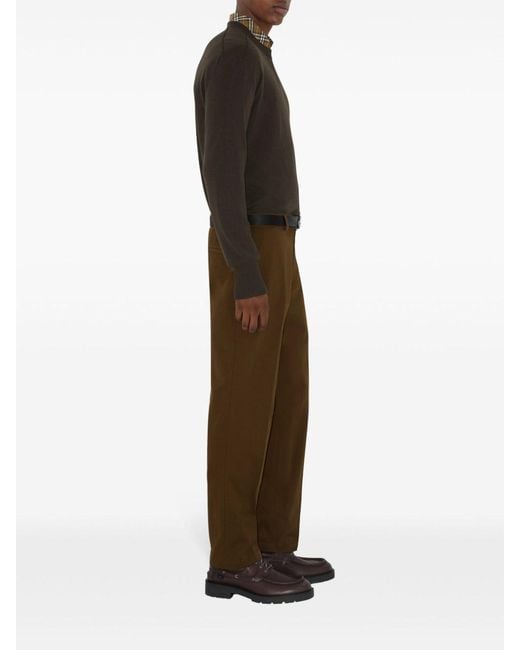 Burberry Green Trousers for men
