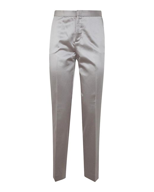 Fabiana Filippi Gray Regular Pants