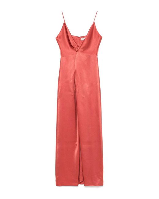 Antonelli Red Long Dress