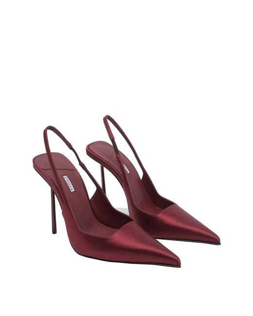 Le Silla Purple Amelia Pump Slingback