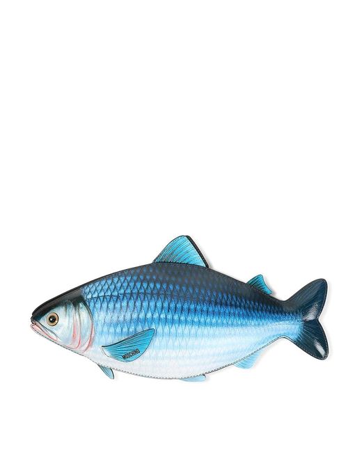 Moschino Blue Fish Shoulder Bag