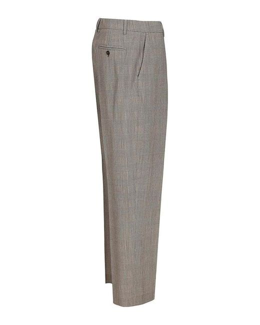 Golden Goose Deluxe Brand Gray Slim Fit Trousers for men