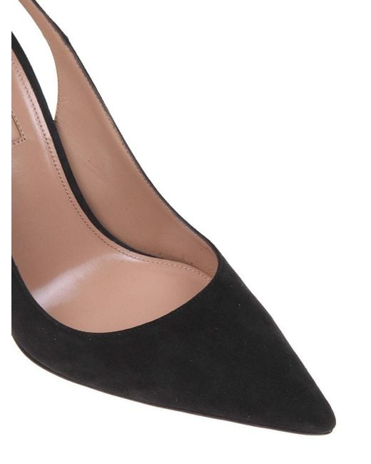 Aquazzura Black Deneuve Pumps
