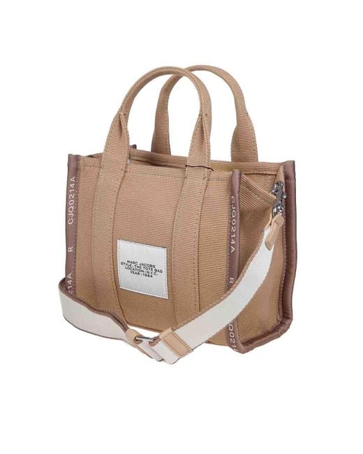 Marc Jacobs Natural The Jacquard Small Tote Handbag