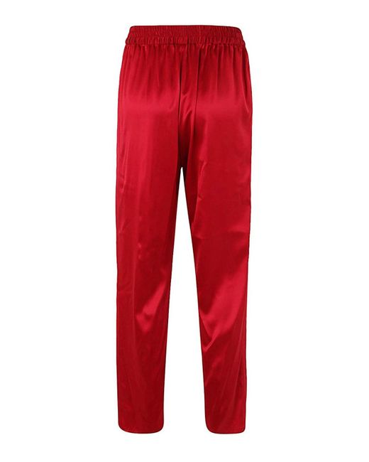 Gianluca Capannolo Red Mila Slim Trouser With Elastic