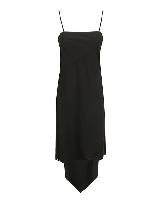 Helmut Lang Black Mini Dresses