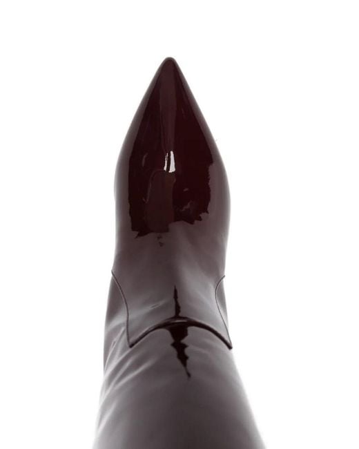 Paris Texas Brown Stiletto Boots