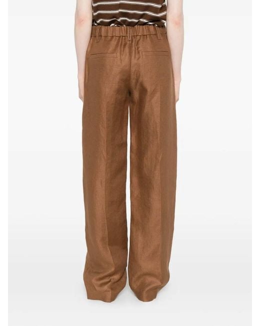 Herno Brown Pences Trousers