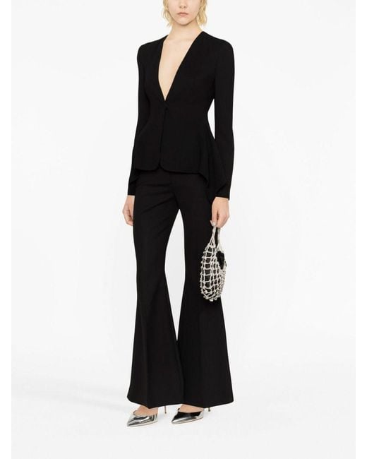 Blumarine Black Single-Breasted Jacket
