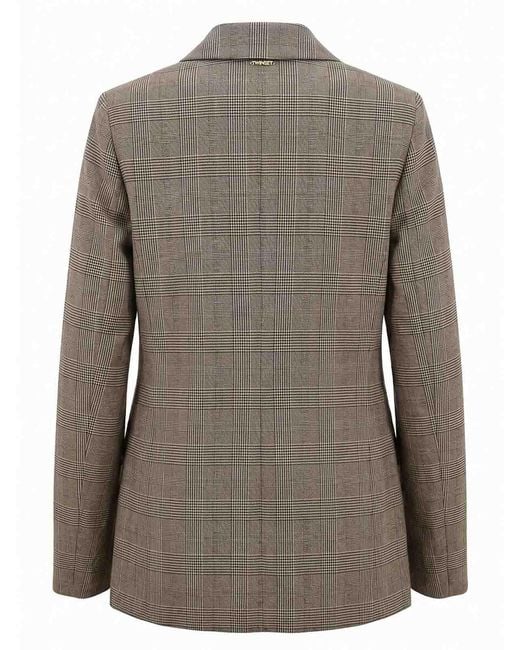 Twinset Brown Blazer