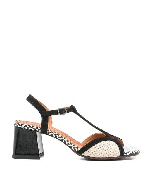 Chie Mihara Black Sandals
