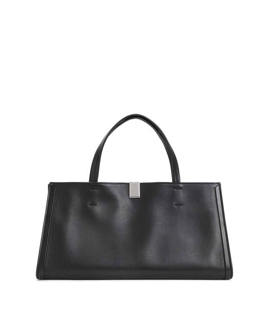 Phoebe Philo Black Kit Cabas Small Shoulder Bag