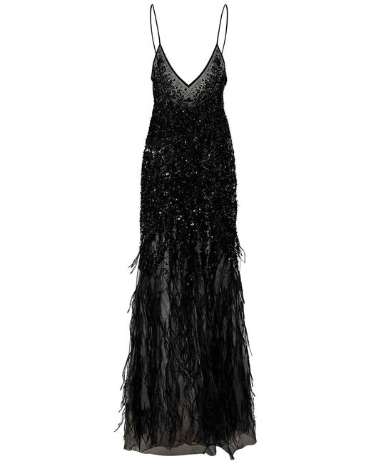 ROOM76 Black Long Dress