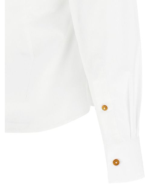 Vivienne Westwood White W Violin Shirt