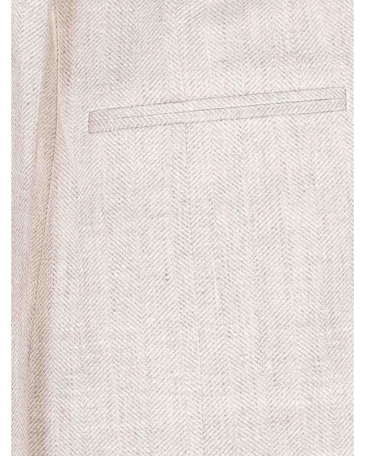 Circolo 1901 Natural Single Breasted Button Jacket
