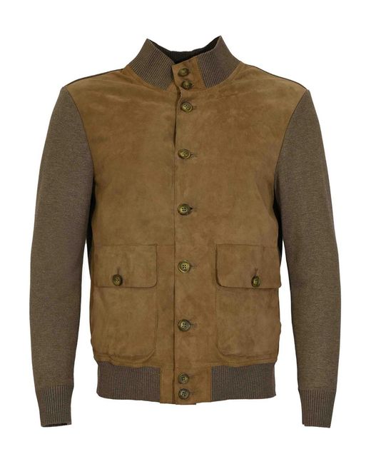 Leather Authority Green Casual Jacket for men