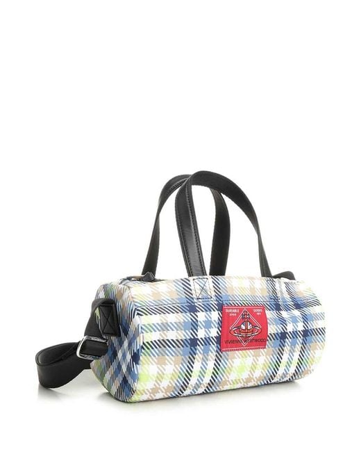 Vivienne Westwood Blue Paul Cylinder Bag