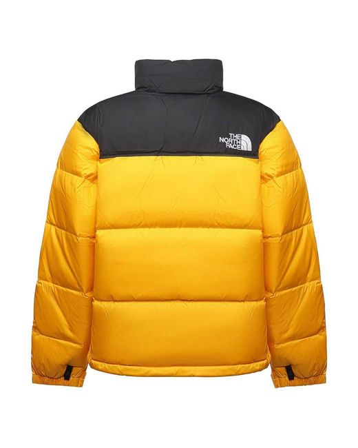 The North Face Yellow 1996 Nuptse Retro Nylon Jacket for men
