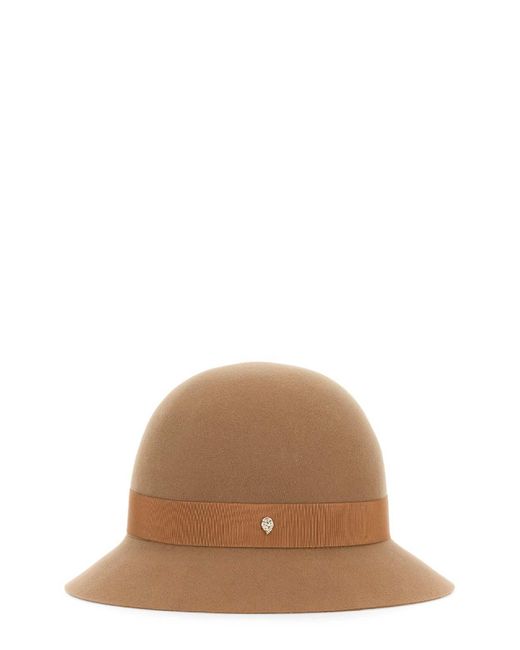 Helen Kaminski Brown Cloque "etta"