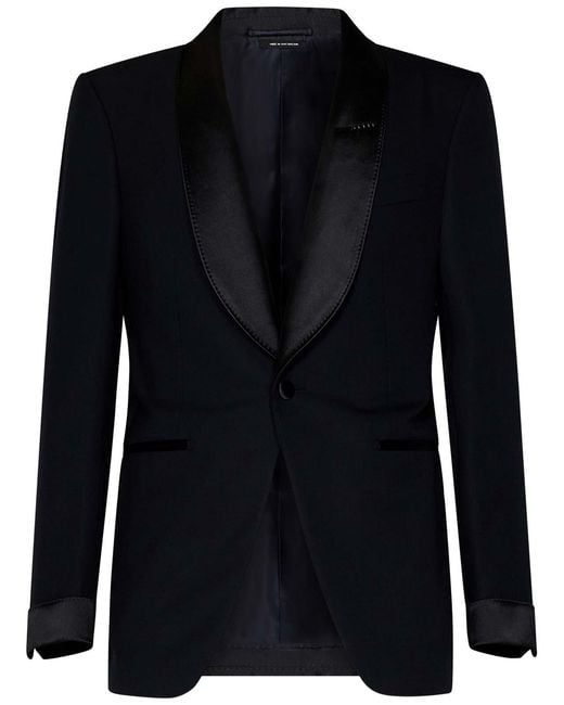 Tom Ford Black Formal Suit for men