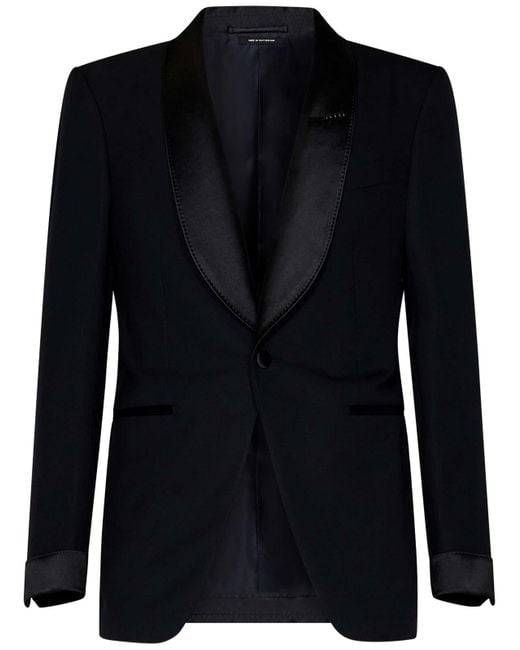 Tom Ford Black Formal Suit for men